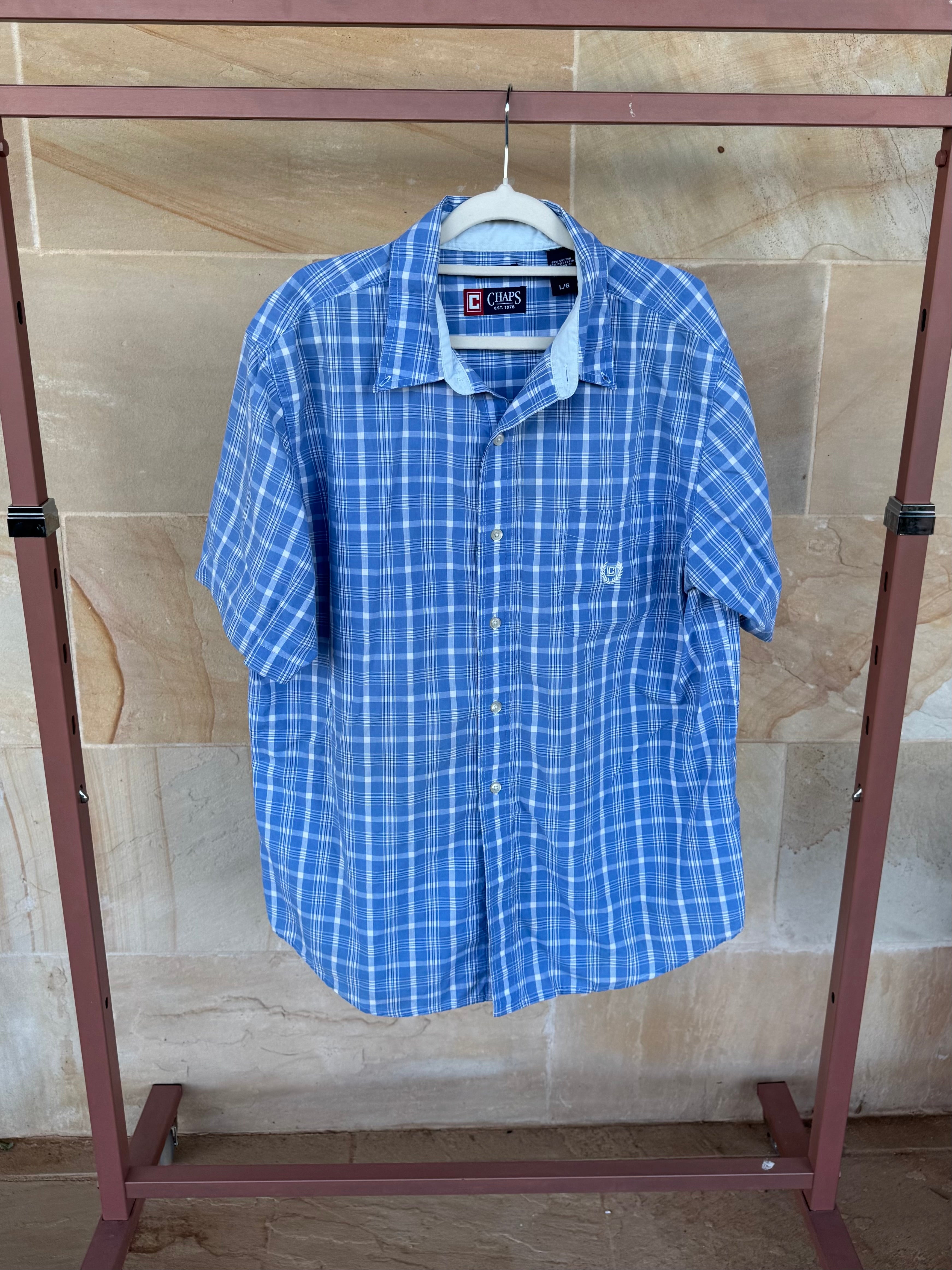 CHAPS SHORT SLEEVE 2XL