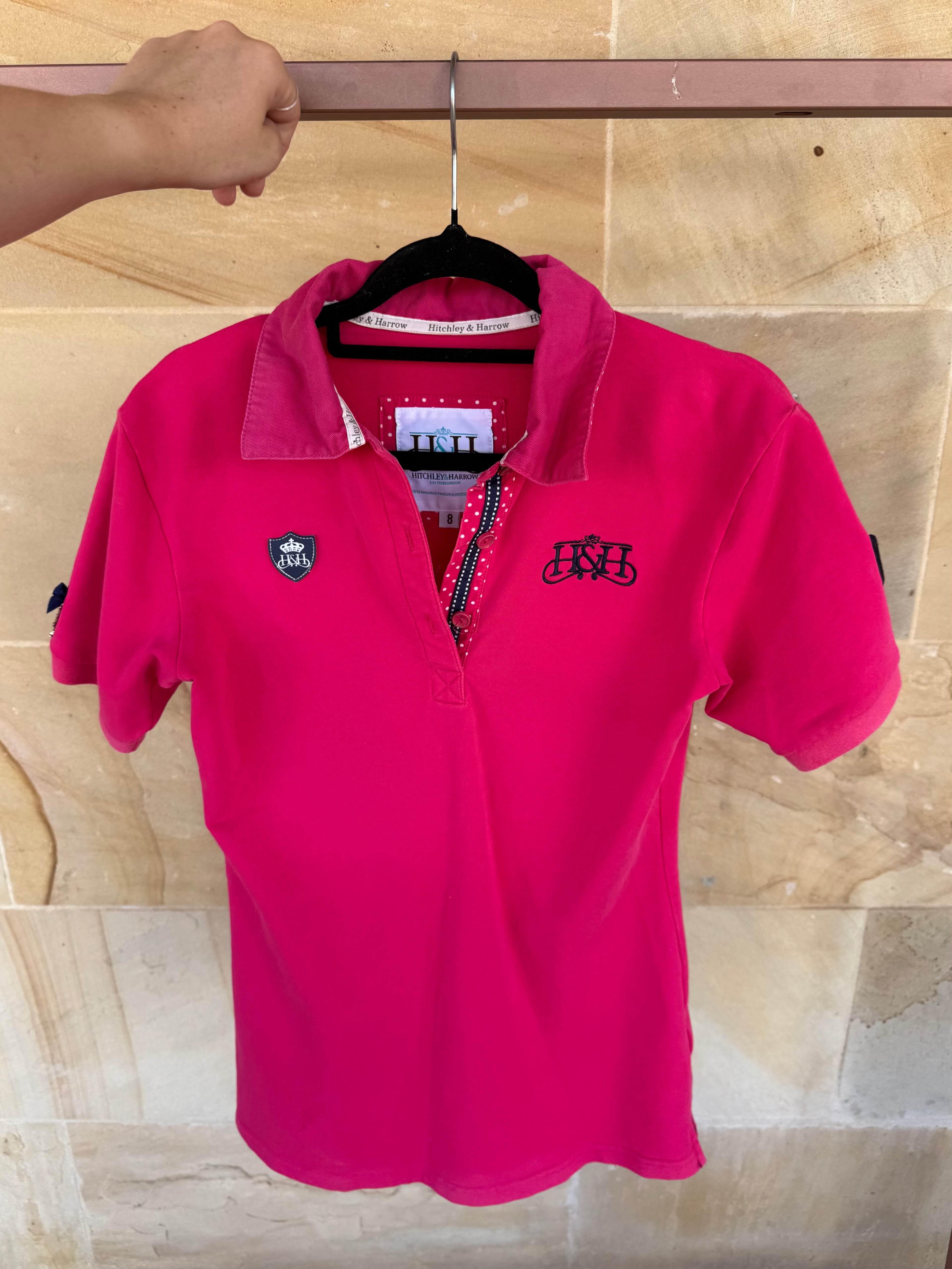 HITCHLEY & HARROW BRAND POLO SHIRT 8