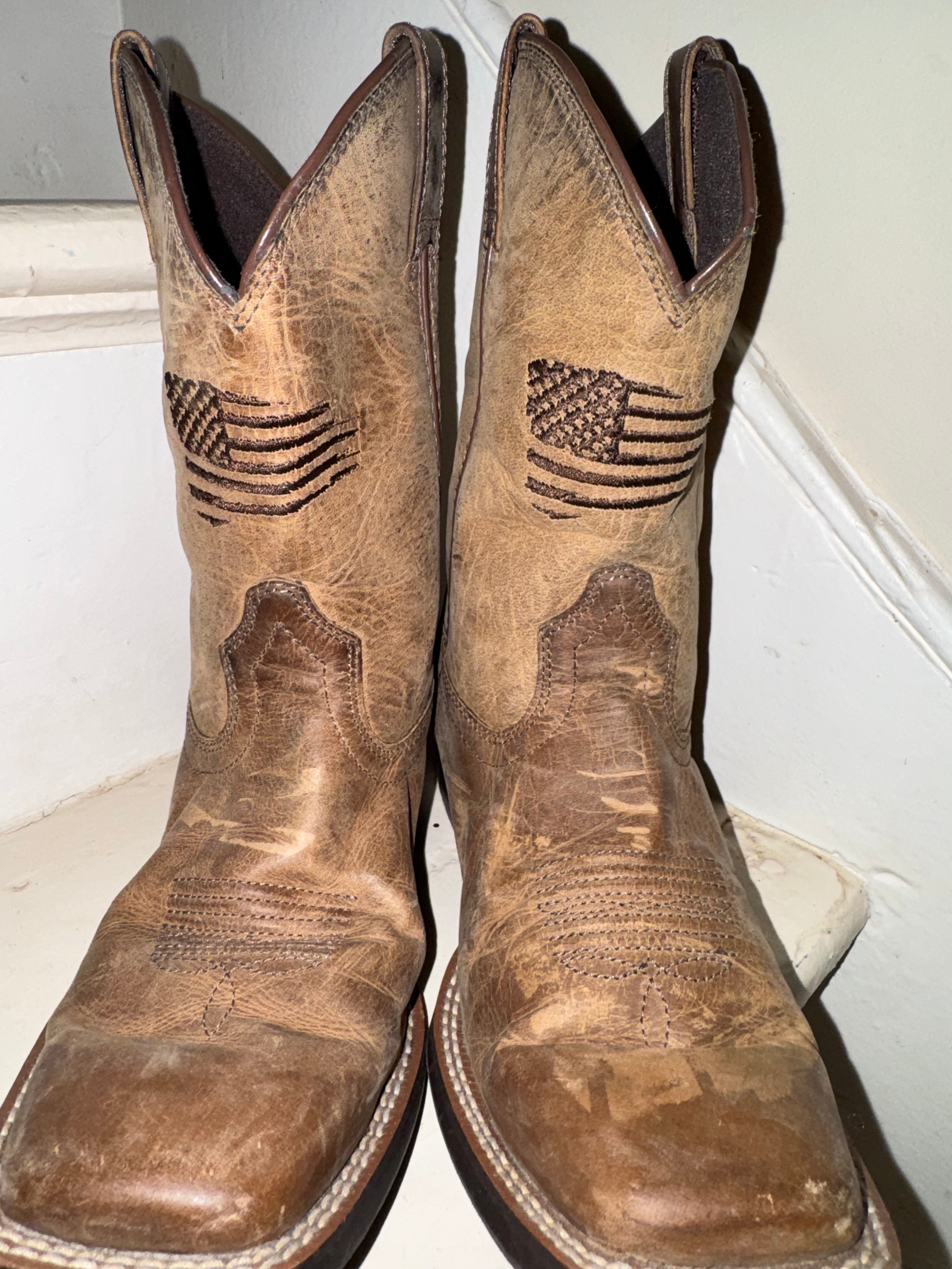 ARIAT US FLAG KIDS BOOTS 3 (34)