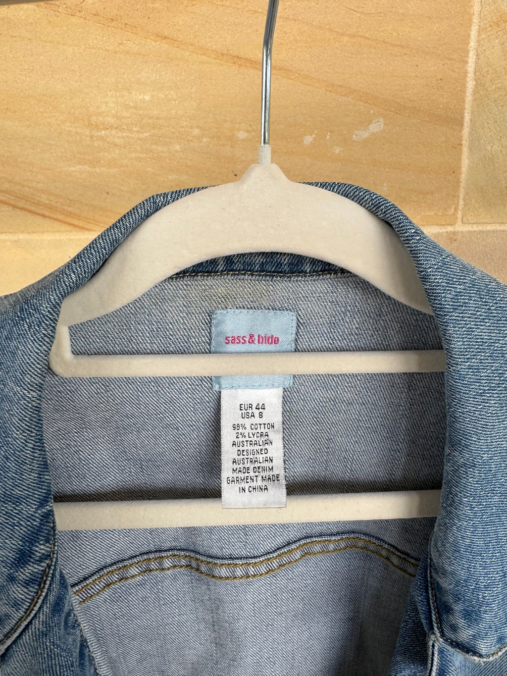 SASS & BIDE OVERSIZED DENIM JACKET 8