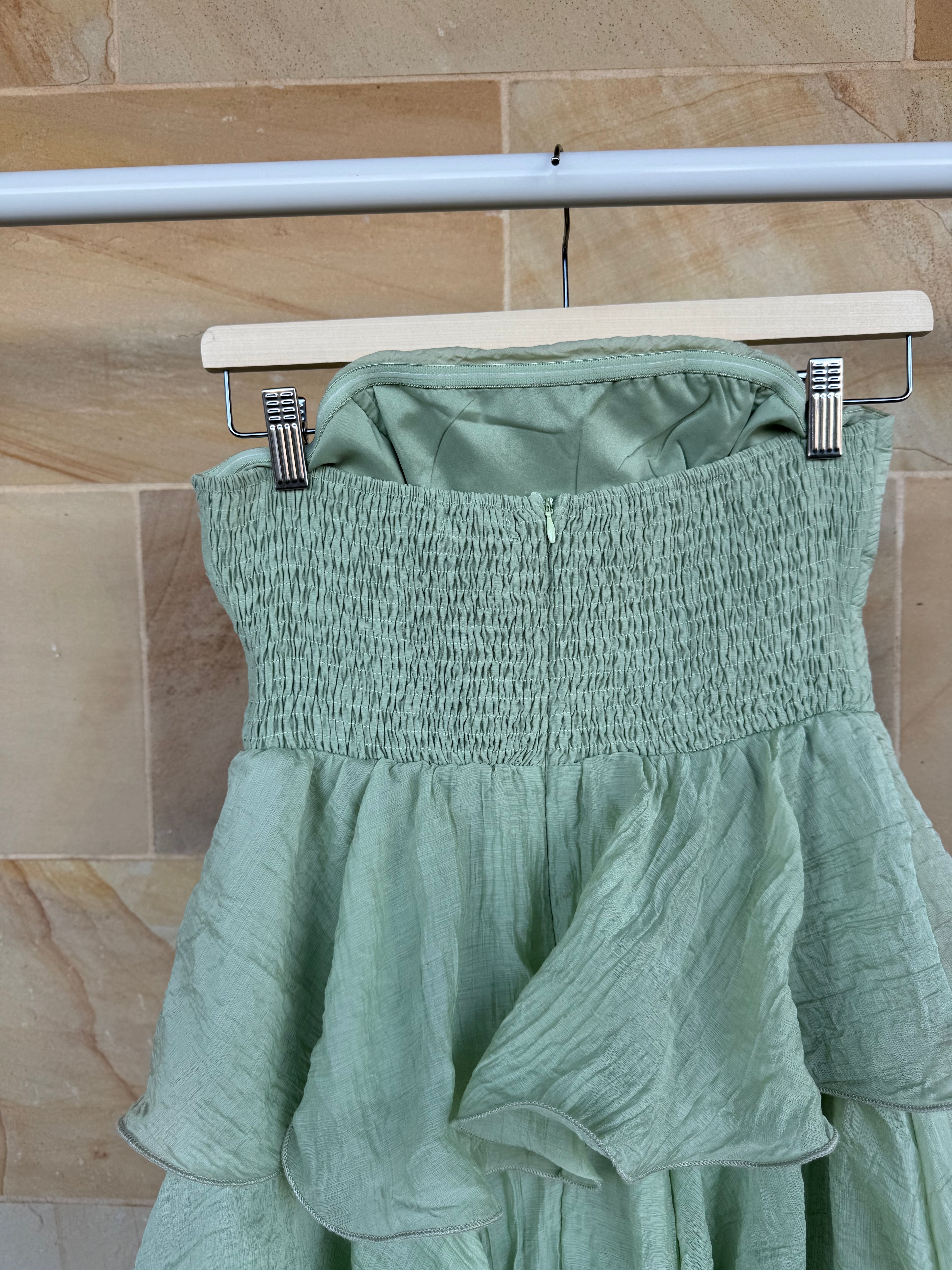 BILLY J STRAPLESS DRESS 10