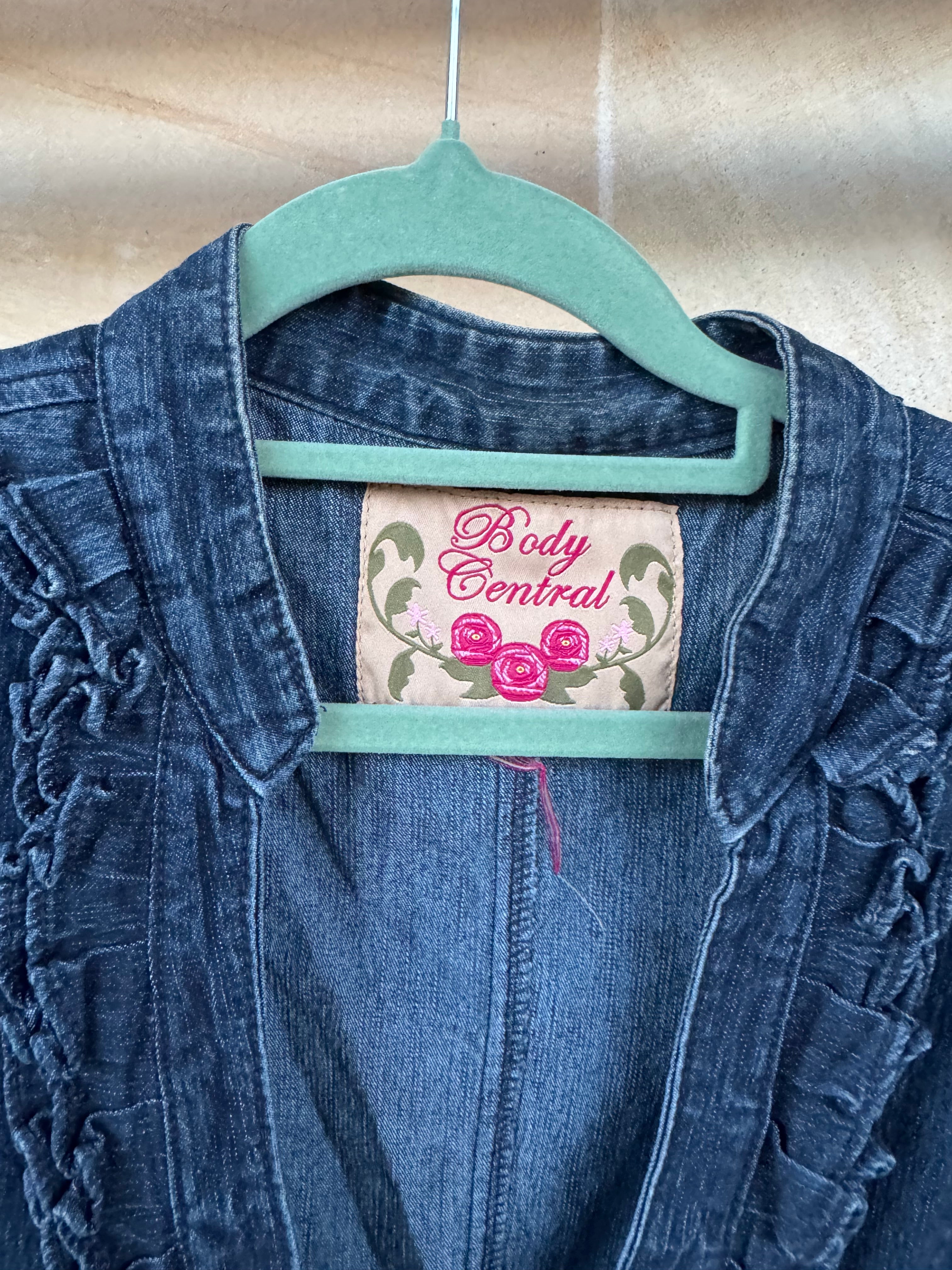 DENIM SHIRT L