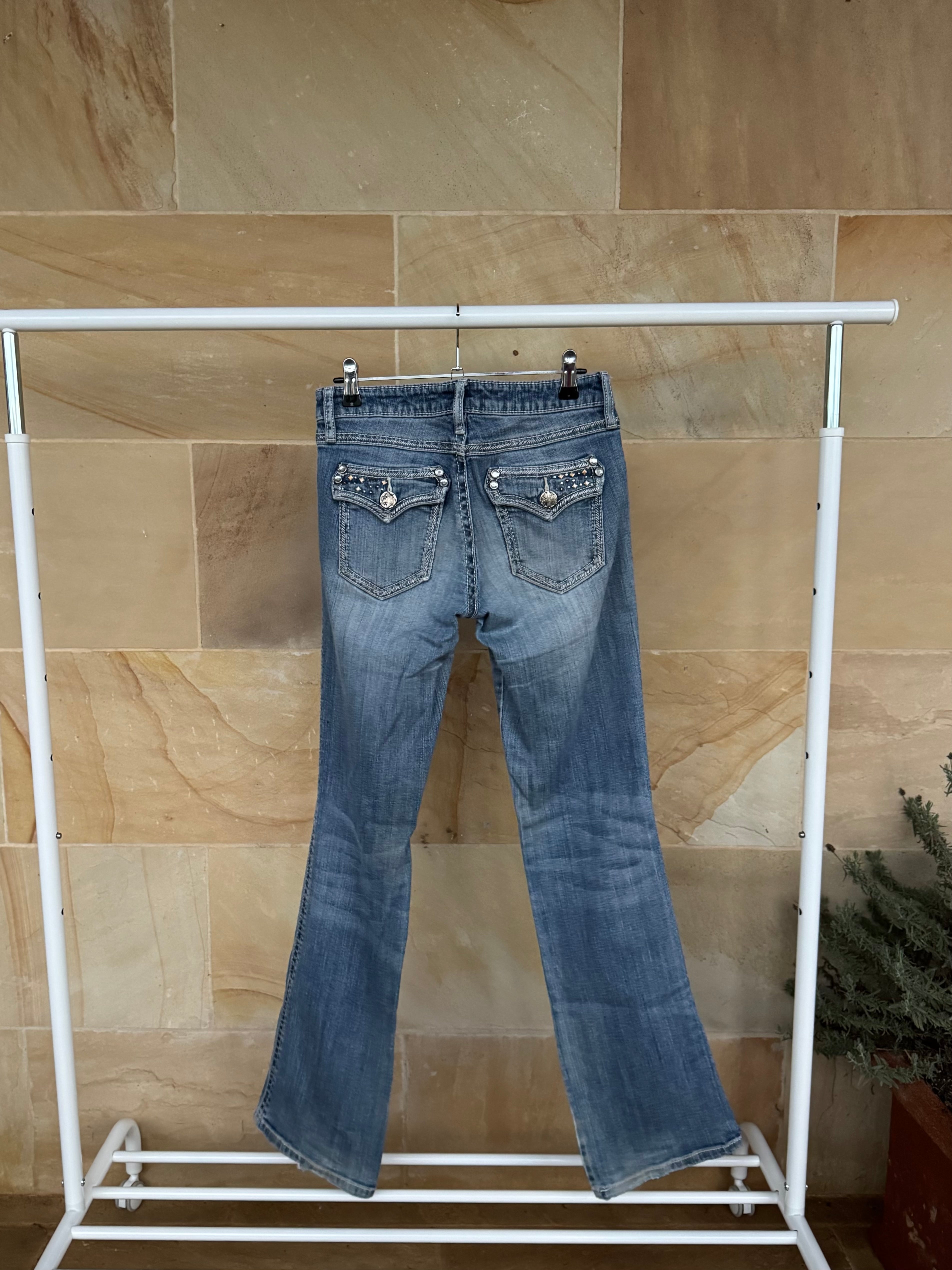 WRANGLER ROCK 47 LOW RISE JEANS 27/34