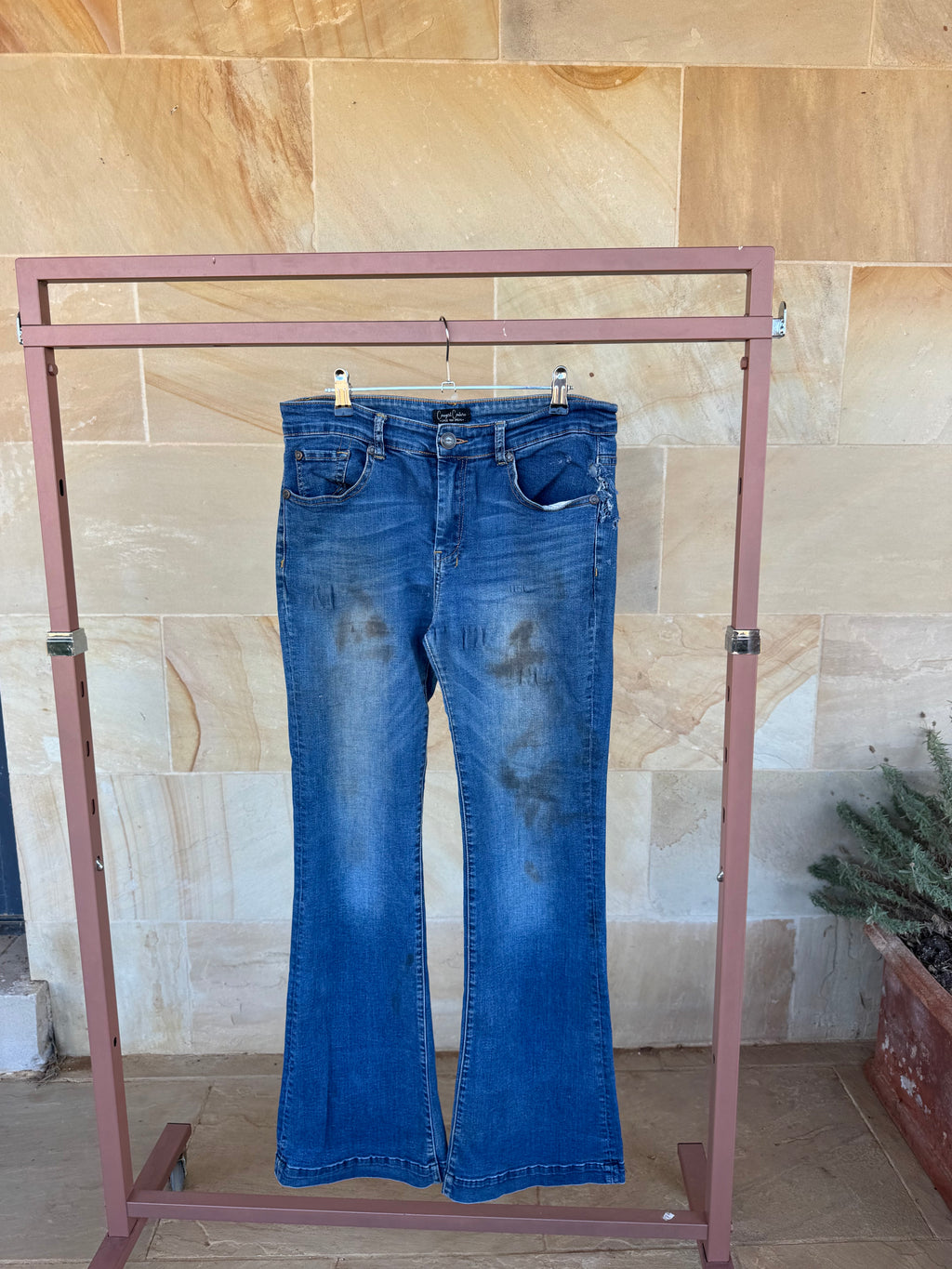 COWGIRL COUTURE UPCYCLING JEANS 30/32
