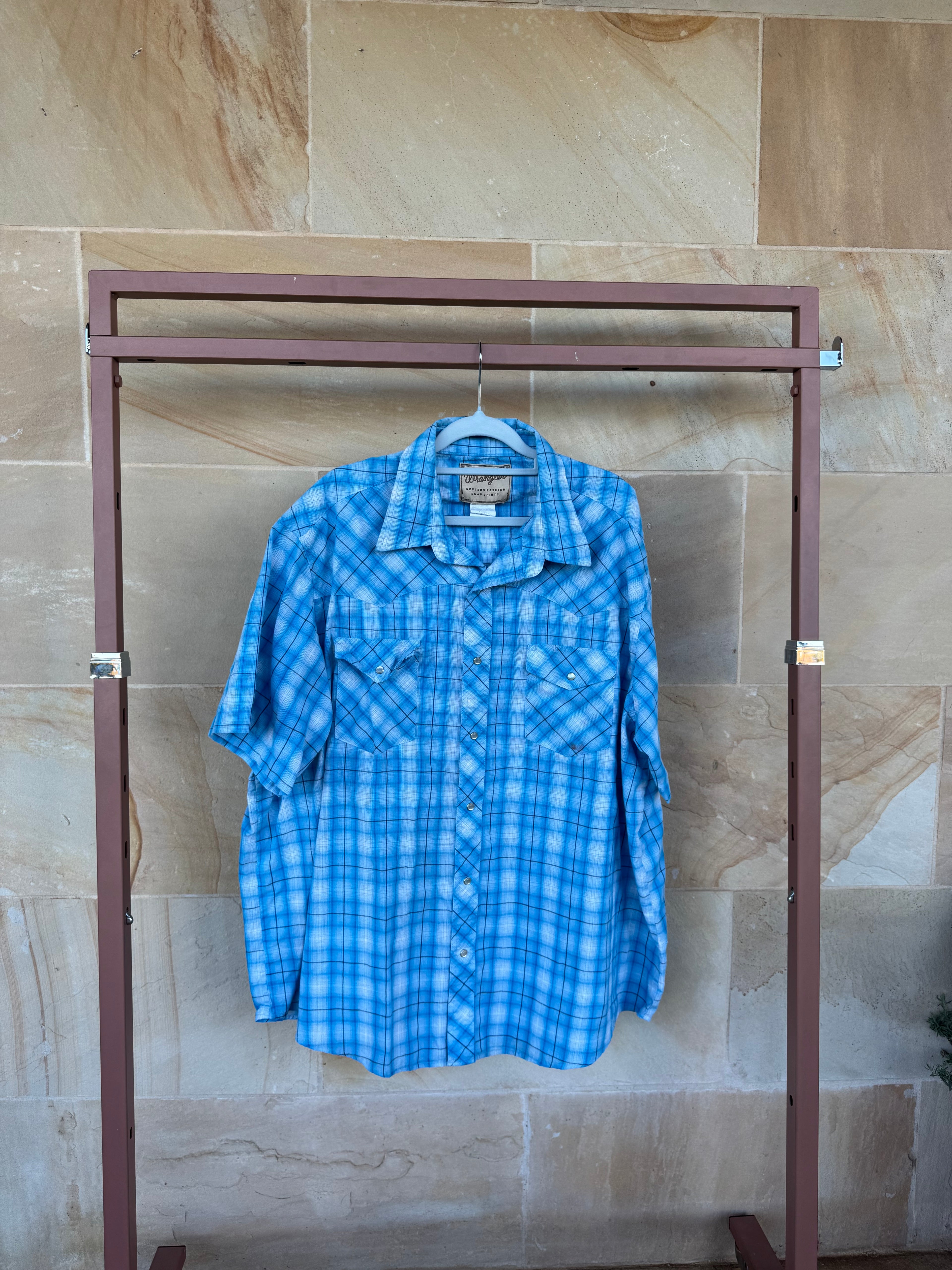 WRANGLER SNAP SHIRT 2XL