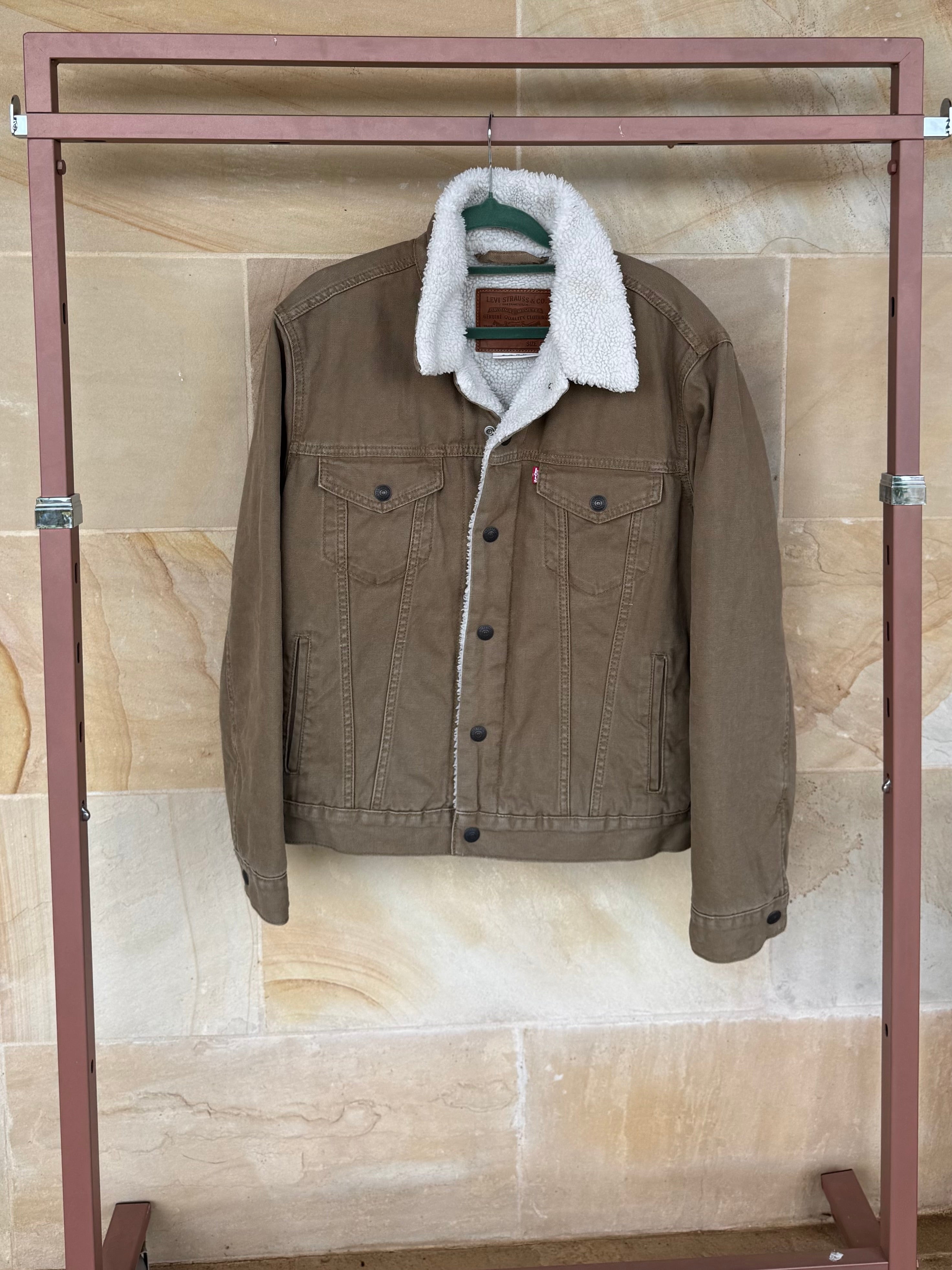 LEVIS SHERPA LINED JACKET S
