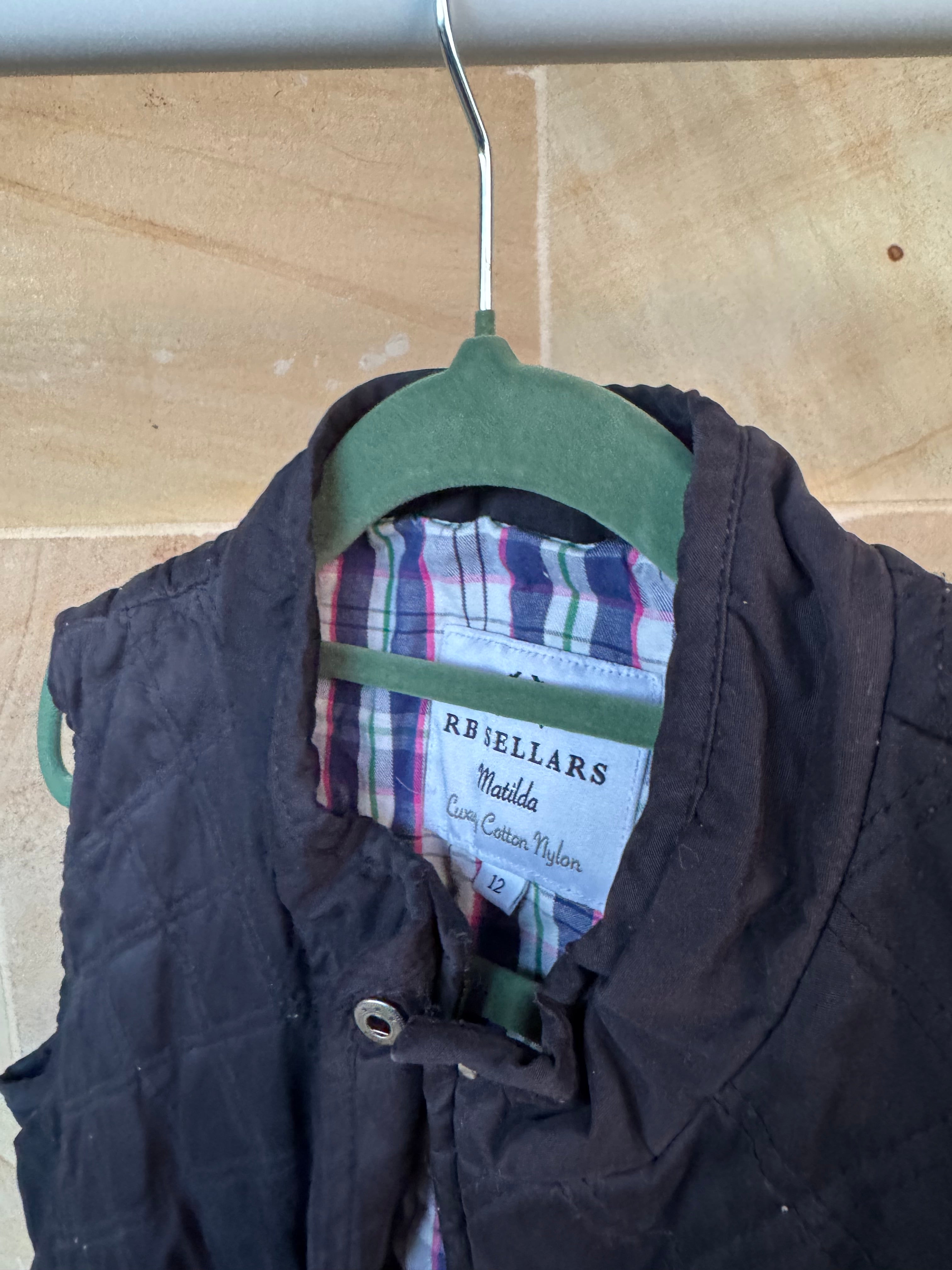 RB SELLARS NAVY VEST 12