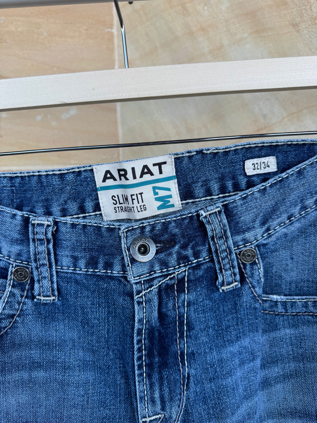 ARIAT MENS M7 SLIM JEANS 32/34