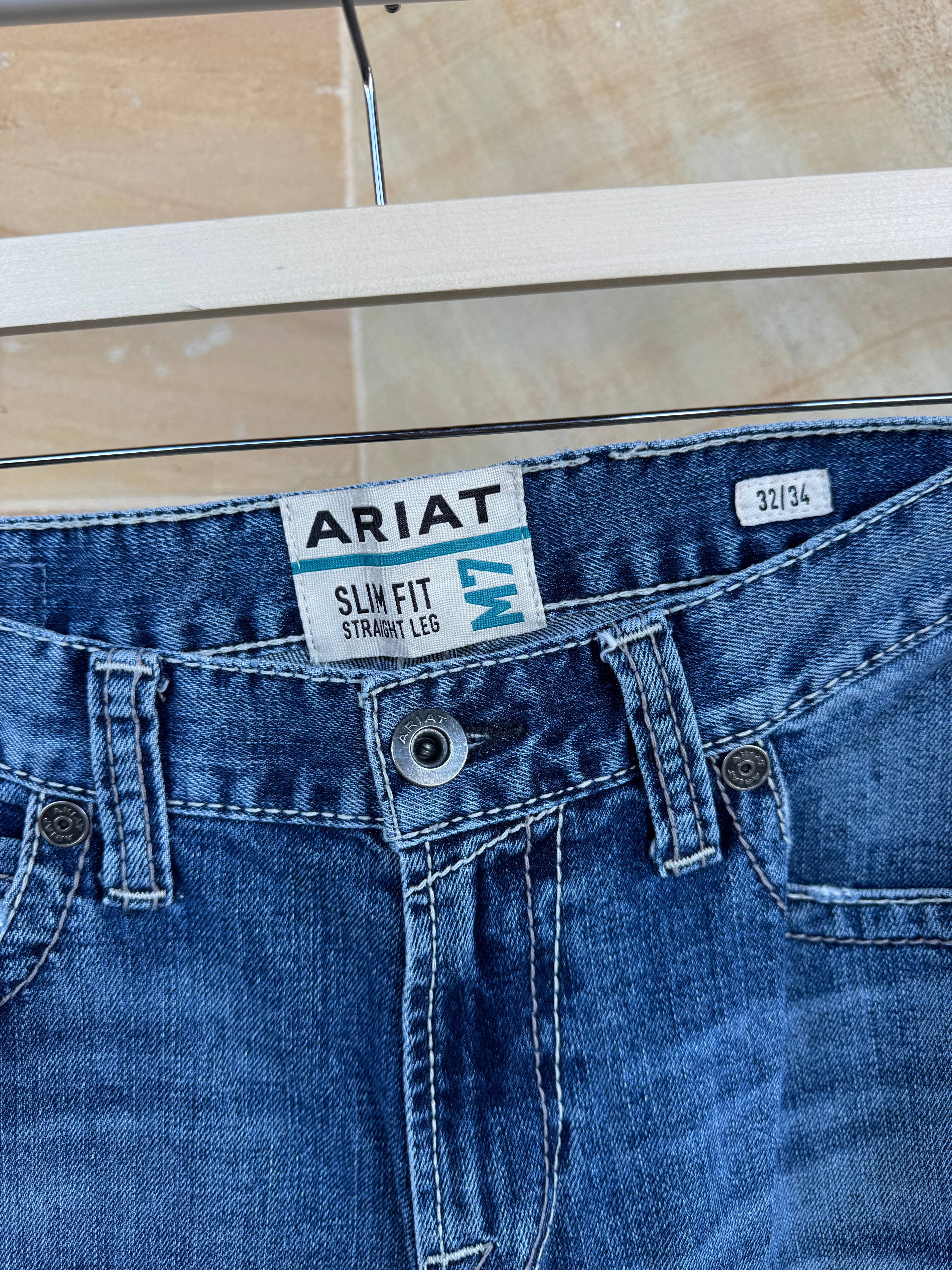 ARIAT MENS M7 SLIM JEANS 32/34