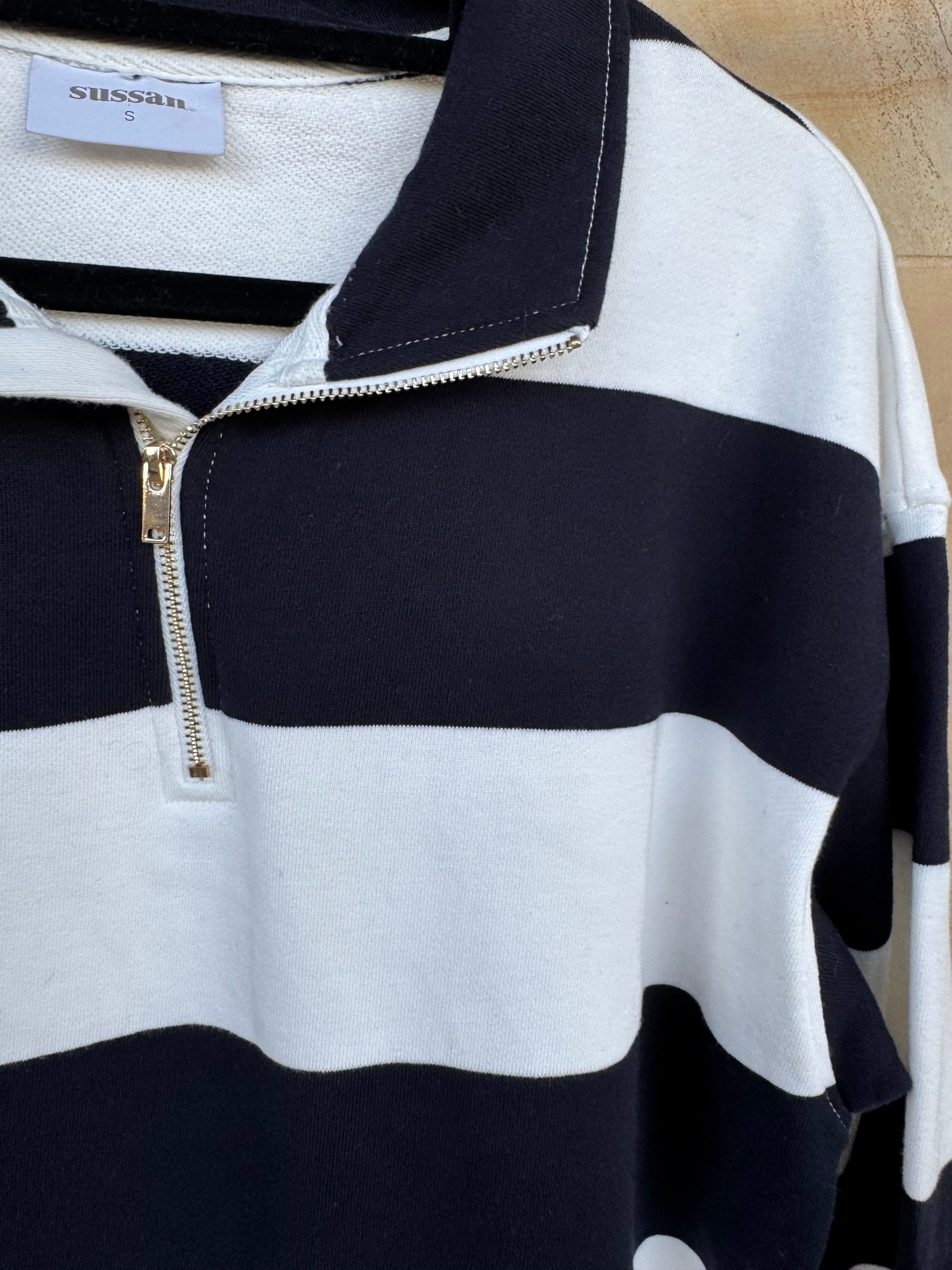 SUSSAN 1/4 ZIP JUMPER S