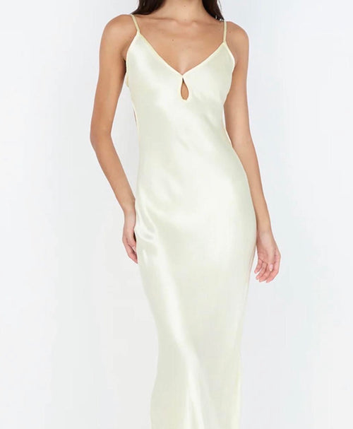 BEC+BRIDGE CEDAR CITY MAXI DRESS IN ICE YELLOW 10