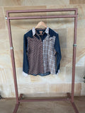 WRANGLER PEARL SNAP SHIRT L