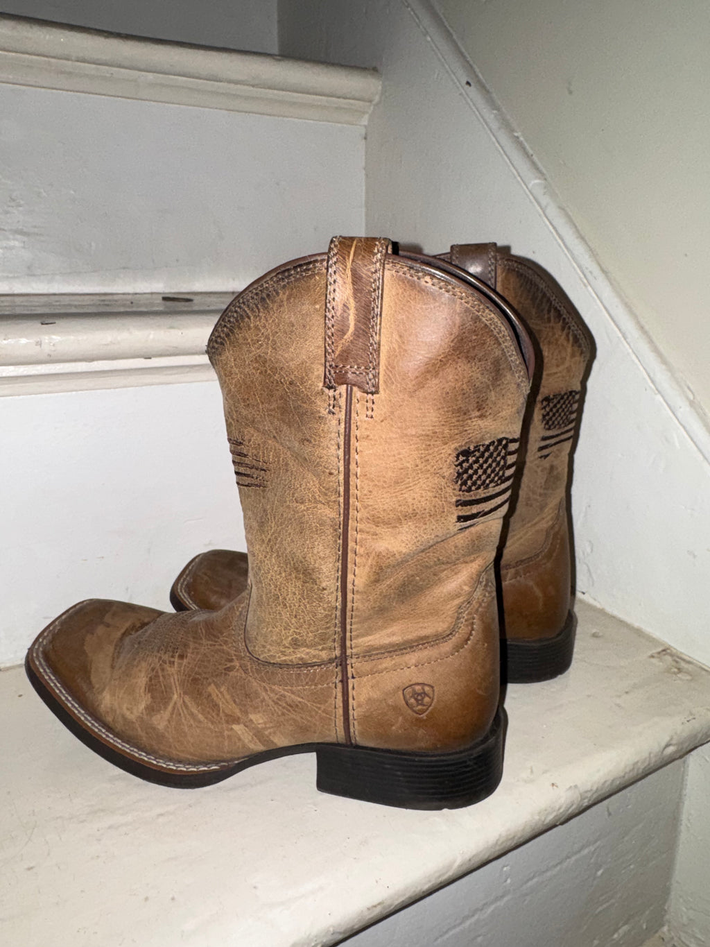 ARIAT US FLAG KIDS BOOTS 3 (34)