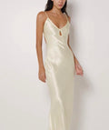 BEC+BRIDGE CEDAR CITY MAXI DRESS IN ICE YELLOW 10