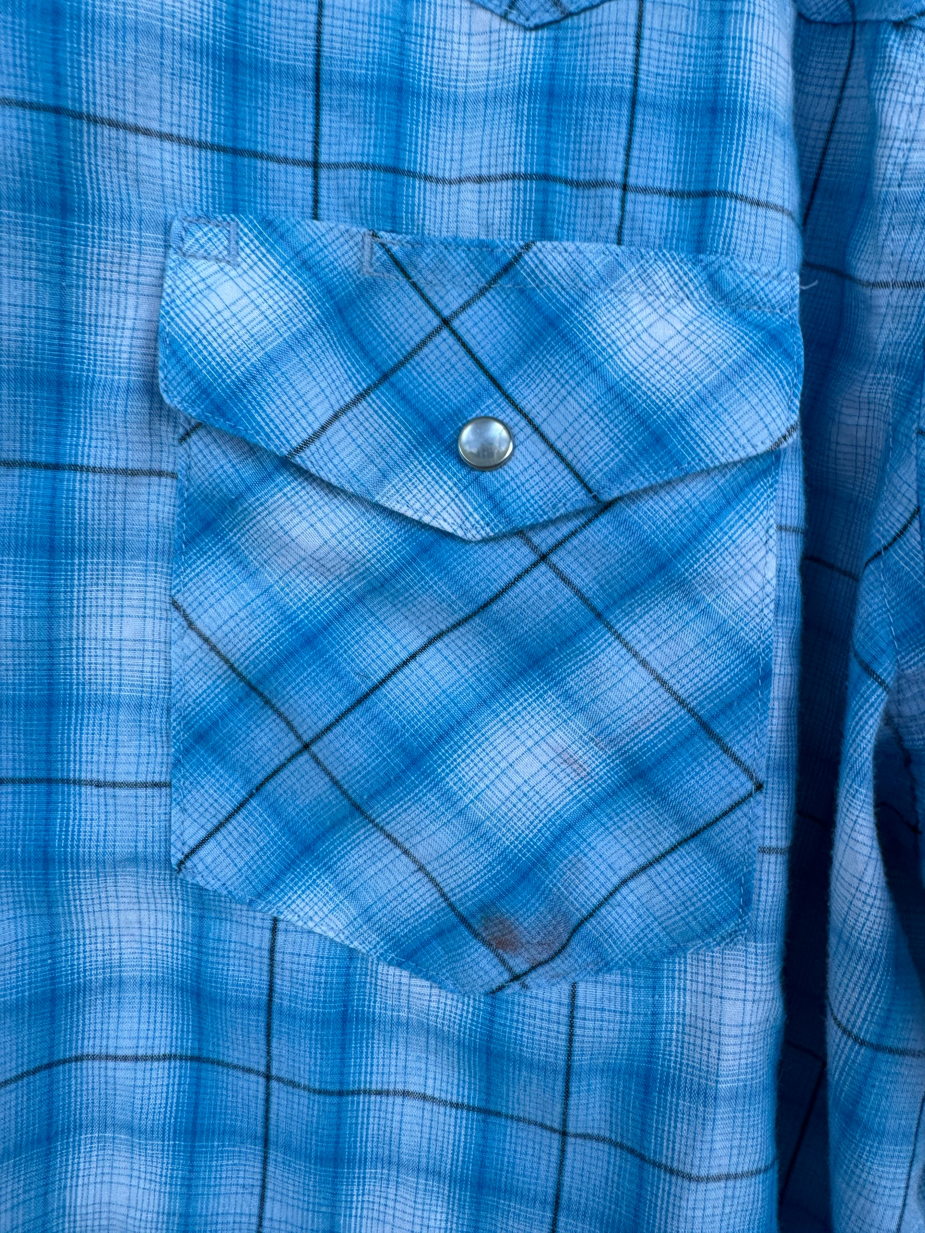 WRANGLER SNAP SHIRT 2XL