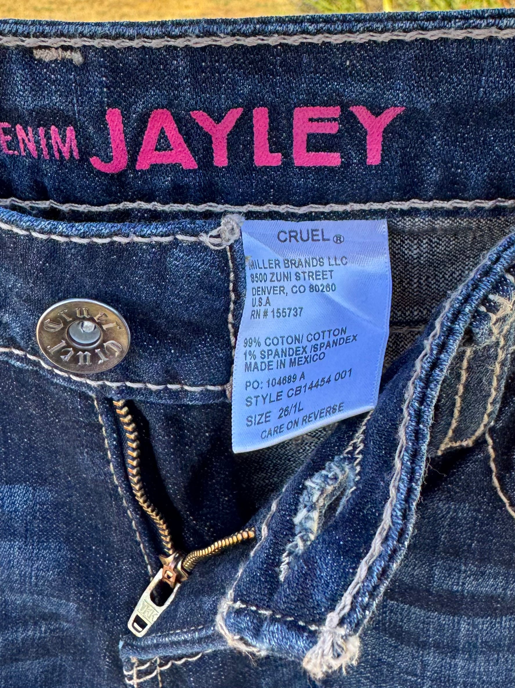 CRUEL GIRL JAYLEY JEAN 26L