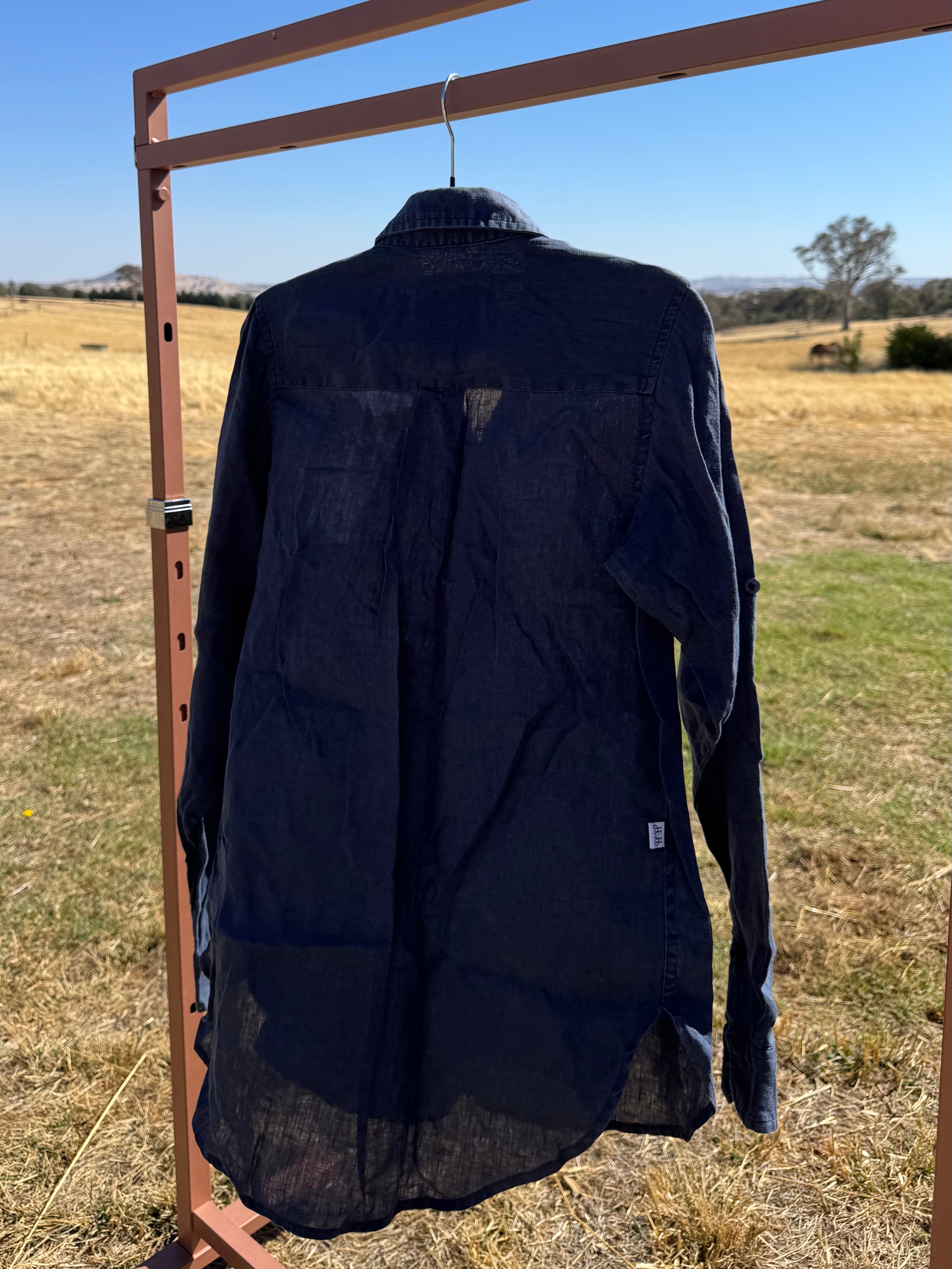 HITCHLEY AND HARROW LINEN SHIRT 8