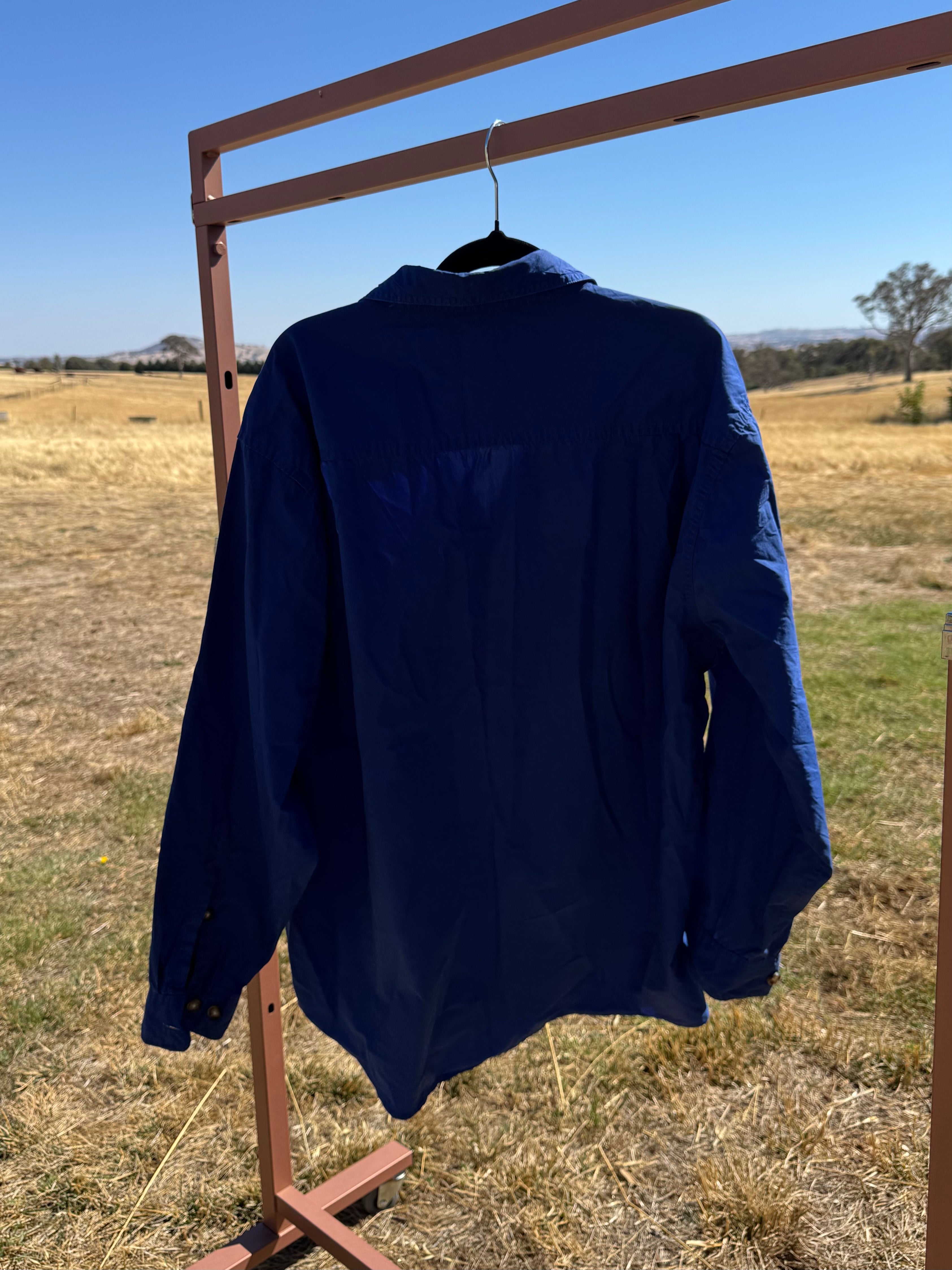 RB SELLARS MENS WORK SHIRT 2XL