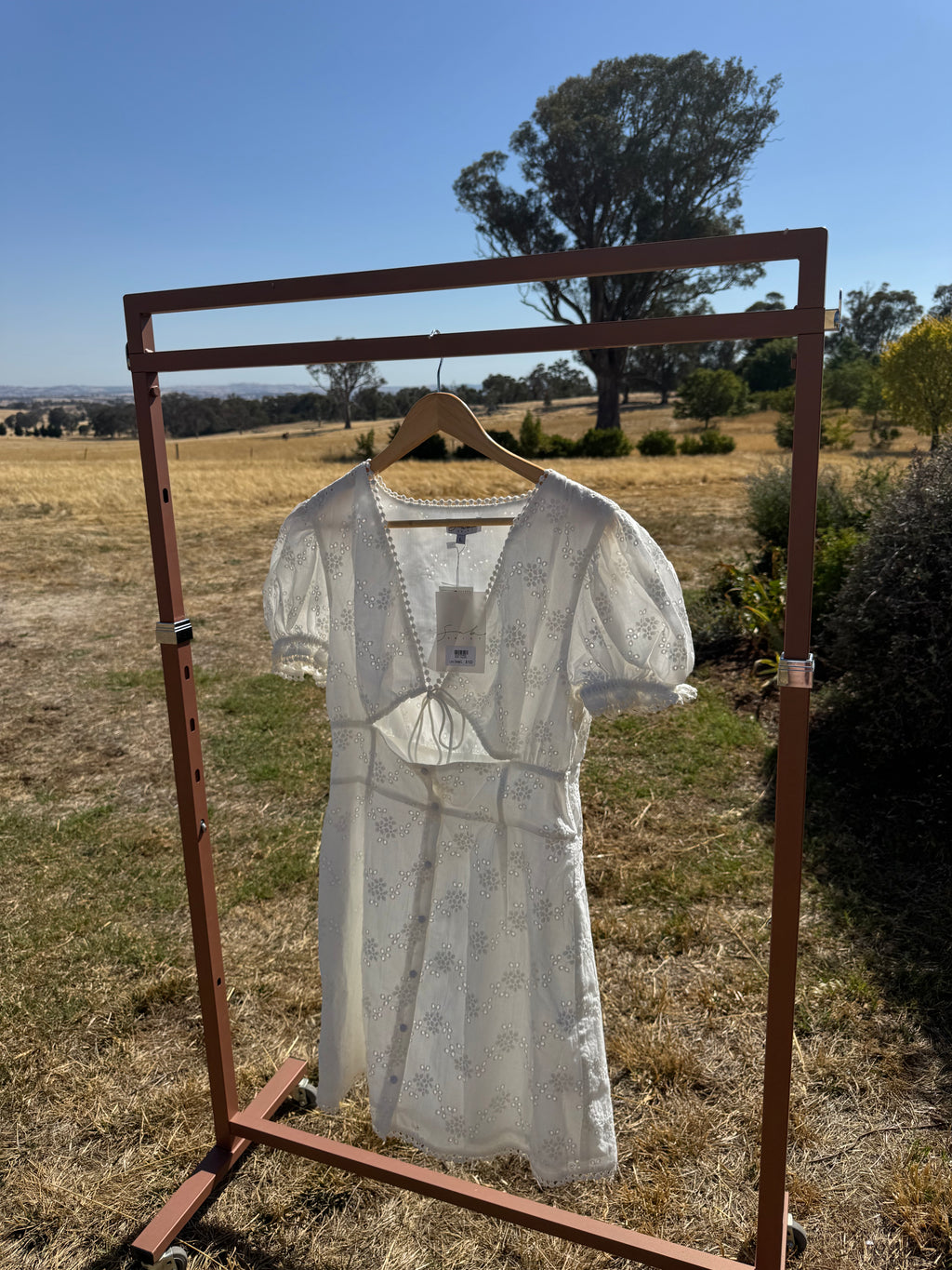 SABO BROIDERIE DRESS L