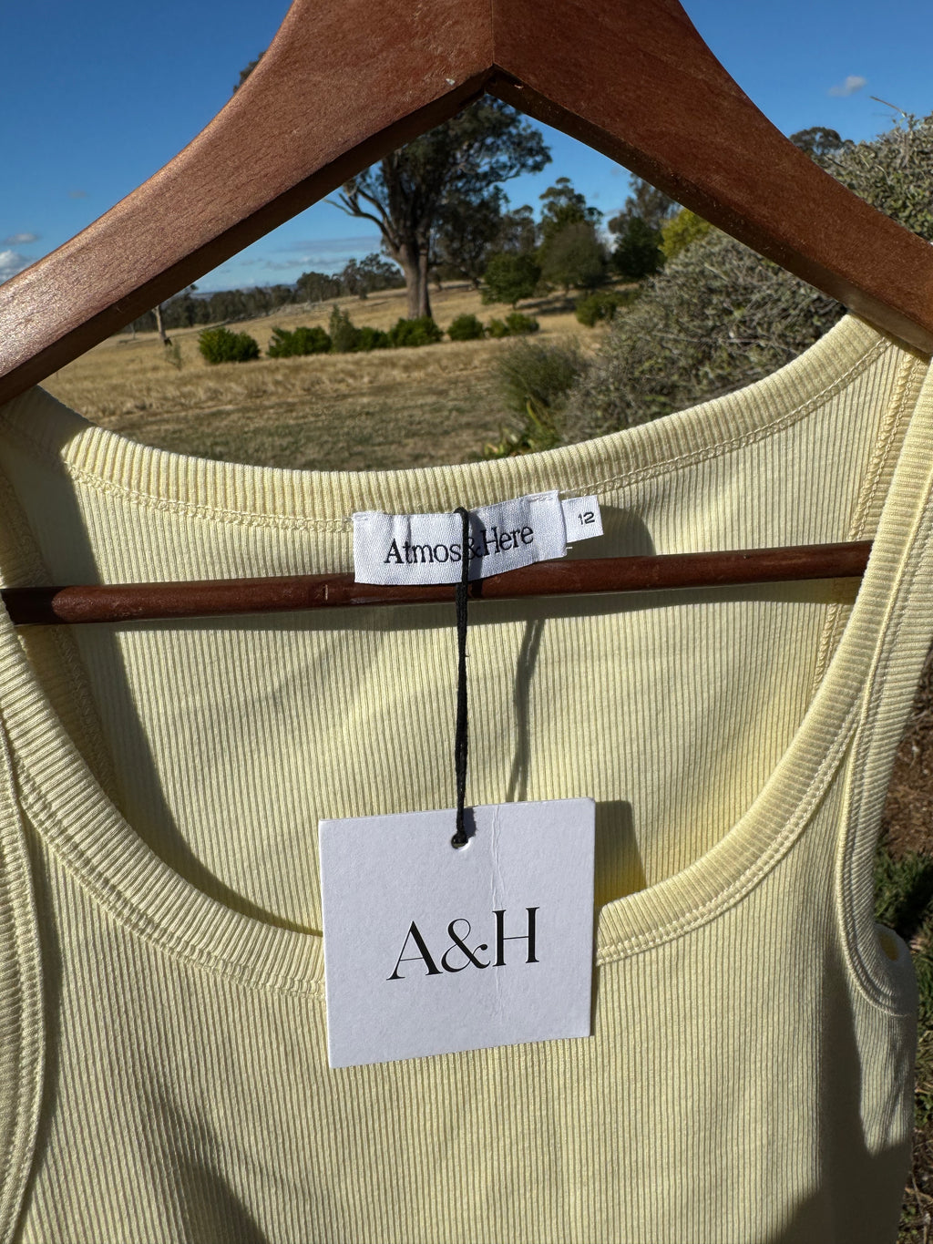 ATMOS AND HERE TANK TOP BNWT 12