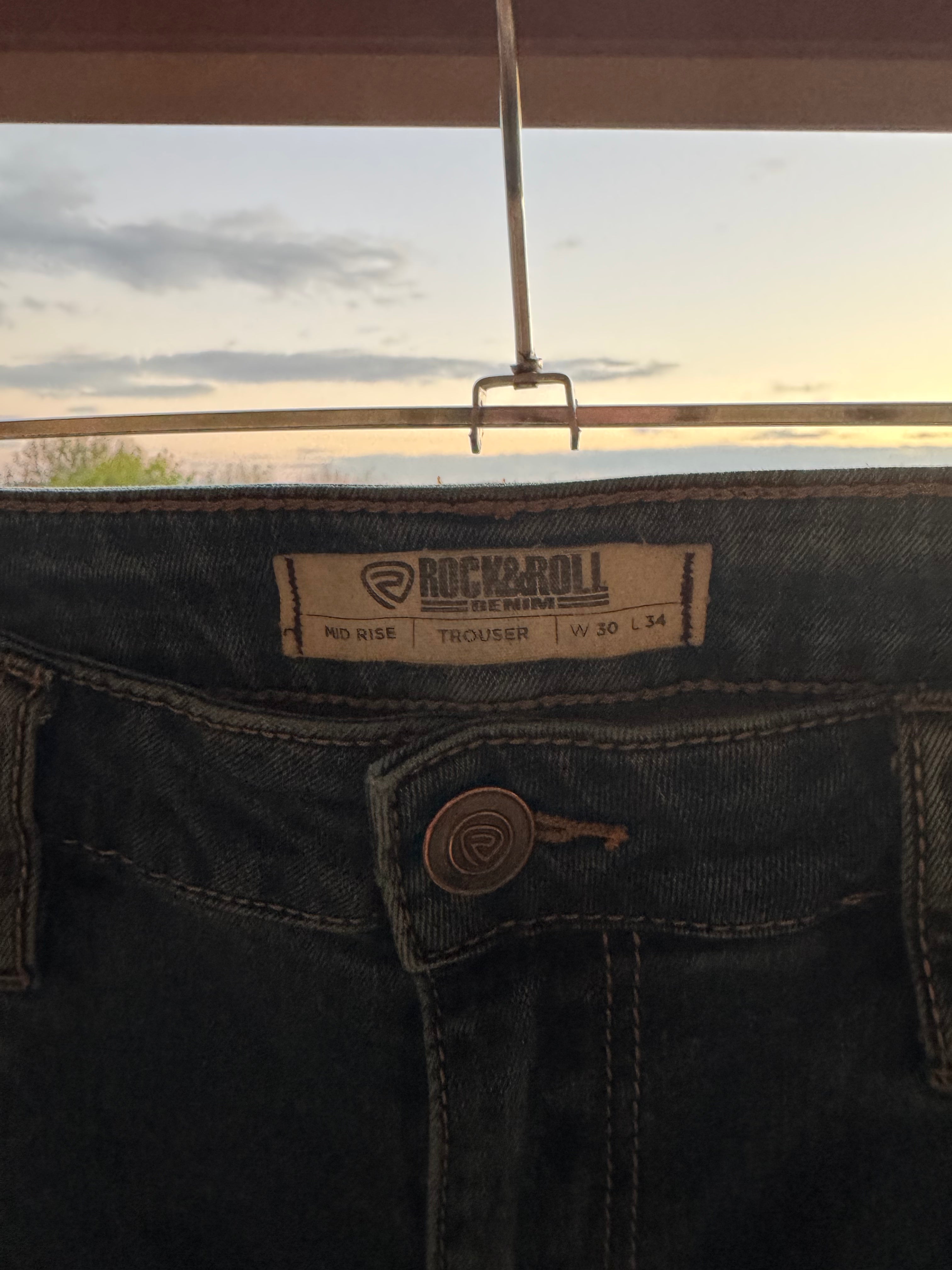 ROCK & ROLL TROUSER JEANS 30/34