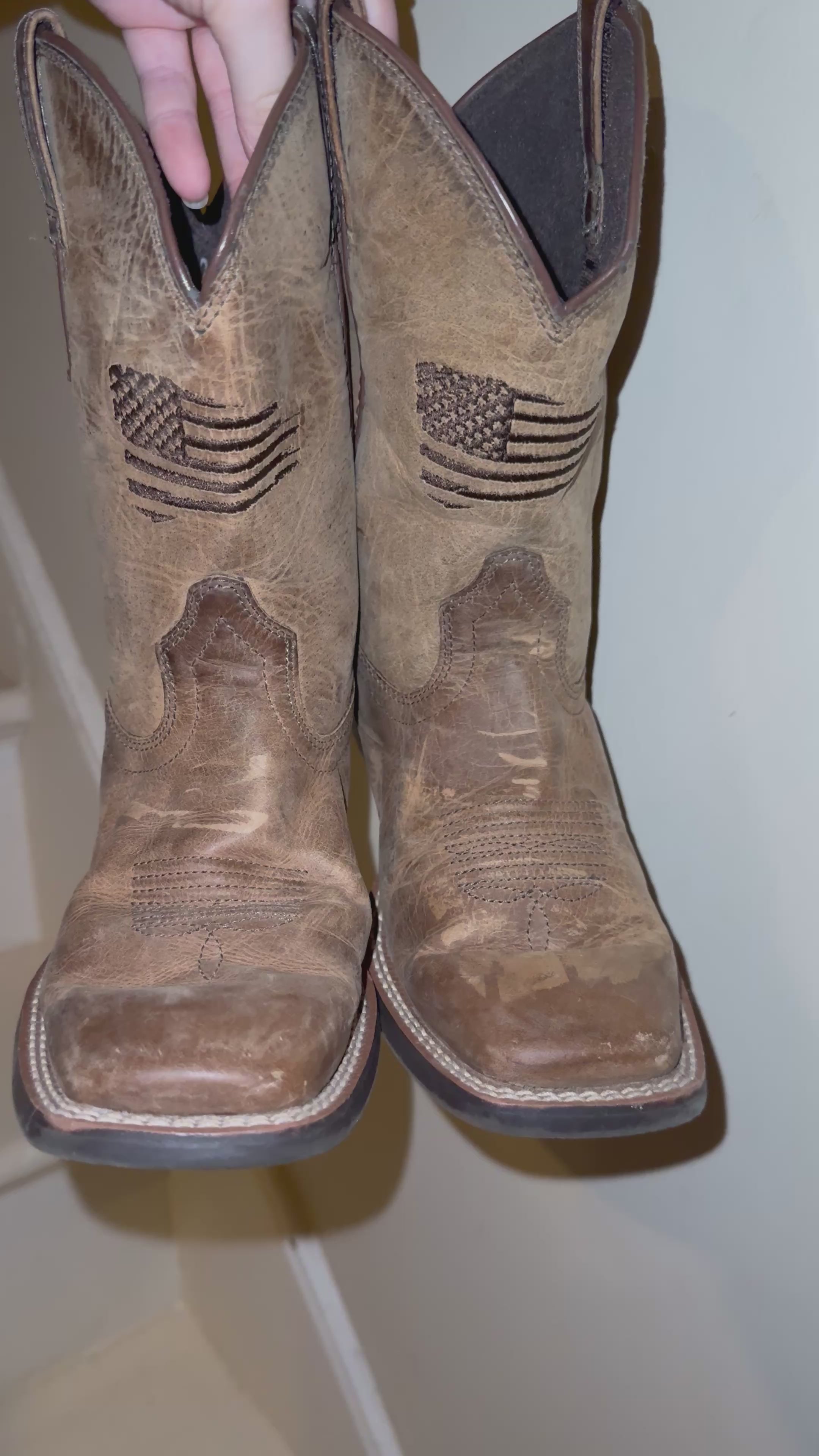 ARIAT US FLAG KIDS BOOTS 3 (34)